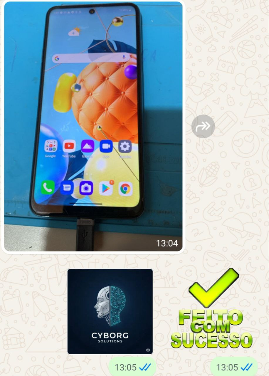 Comprovação Conta Google (FRP) LG K61