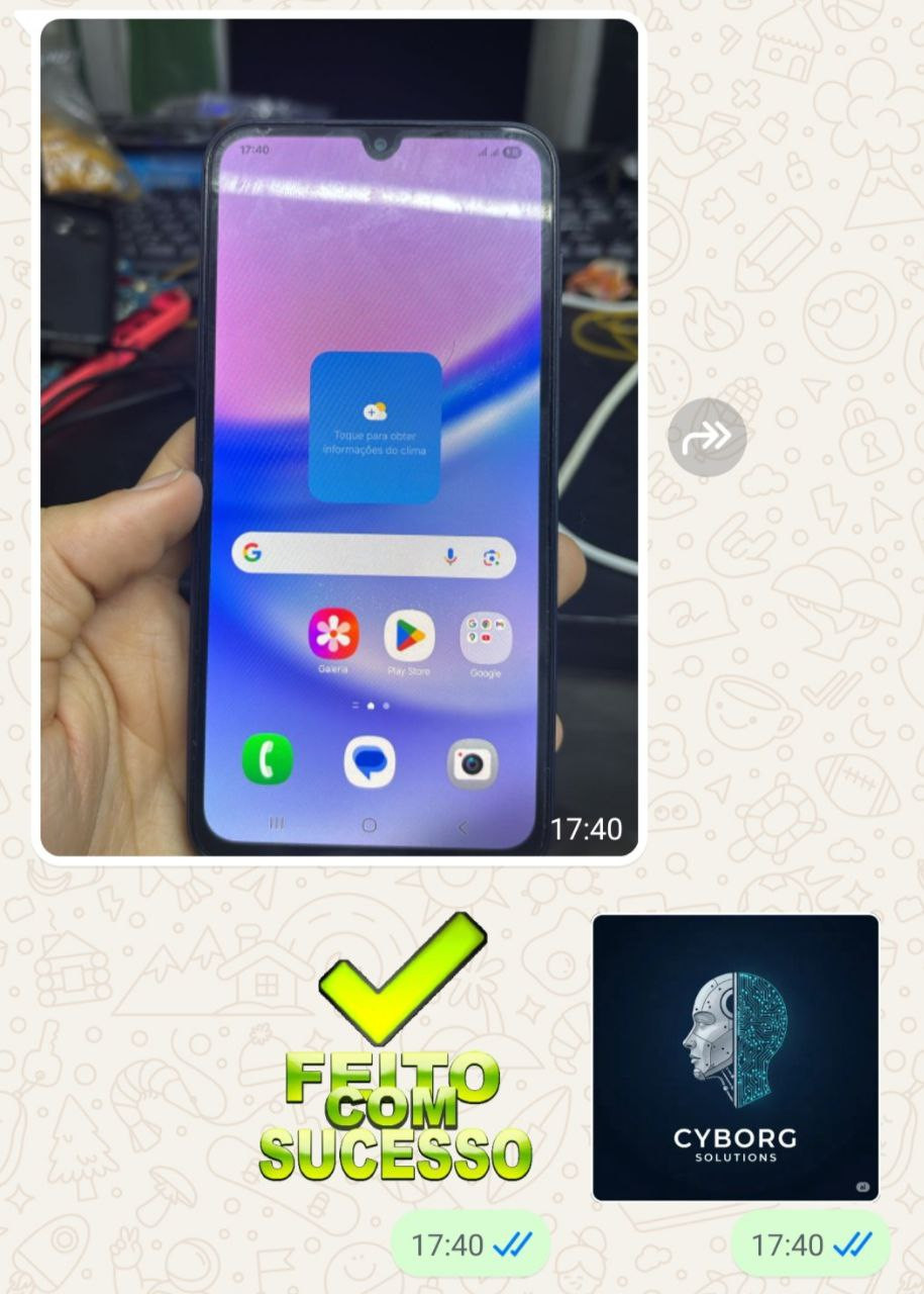 Comprovação Desbloqueio (FRP) Samsung A15
