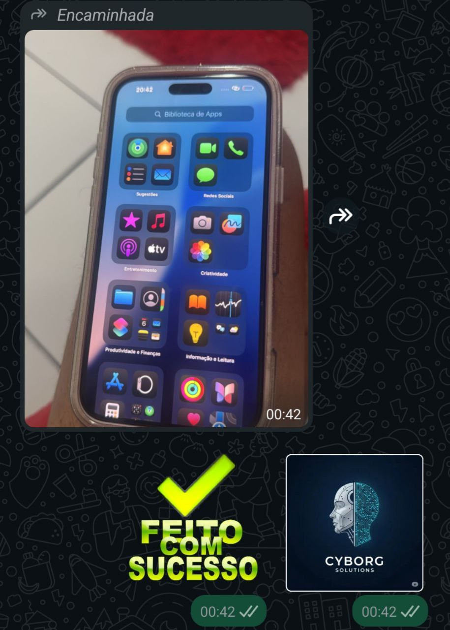 Comprovação Desbloqueio (BYPASS) iPhone 16 Pro
