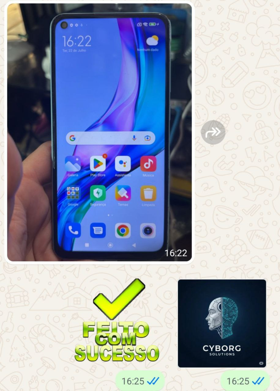 Comprovação Conta Google (FRP) Redmi Note 9