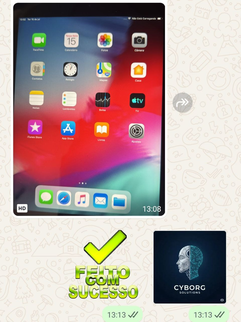 Comprovação Desbloqueio (DEFINITIVO) iPad 2 Wi-fi