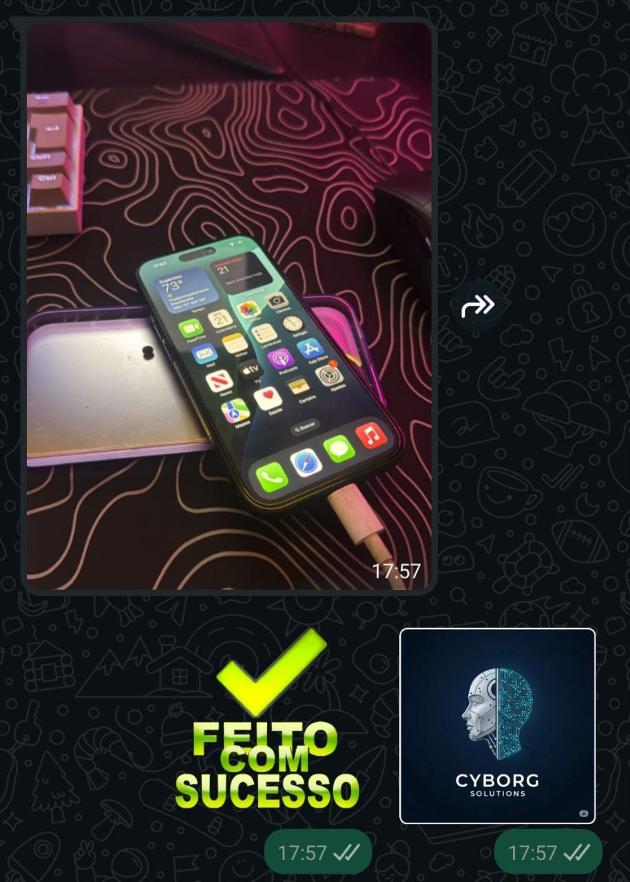 Comprovação Desbloqueio (BYPASS) iPhone 15 Pro Max